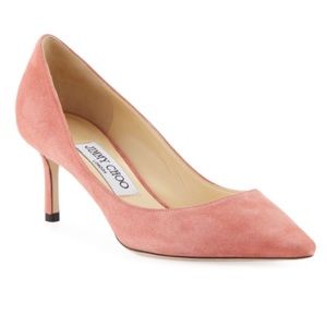 JIMMY CHOO ROMY 60mm SUEDE PUMPS